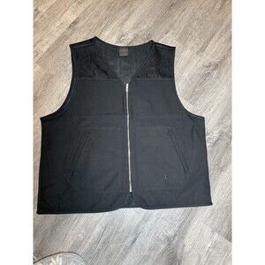 Nike Jordan Essentials Utility Vest Mesh Mens Black HF9327-010 Large NWOT $140